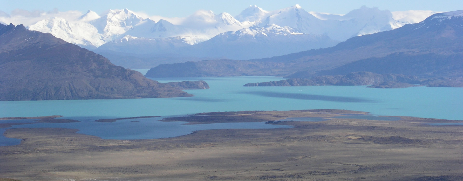 View from Eolo. Argentina Southern Ice Field